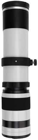 Cryfokt Temboto Zoomobjektiv, Teleoptiskt Glas E Mount F8.3 för Kameran Utan Spegel (Vit)