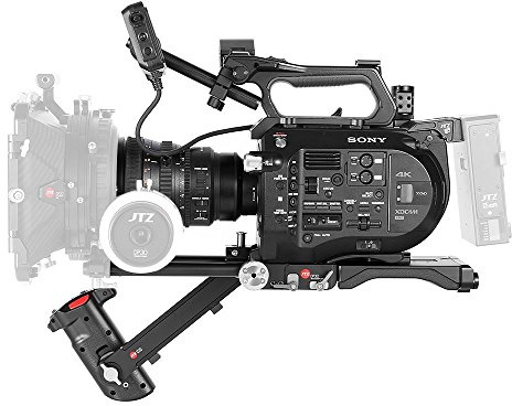JTZ DP30 Camera Baseplate Shoulder Support Handle Rig 15mm Rod KIT For SONY FS7 PXW-FS7
