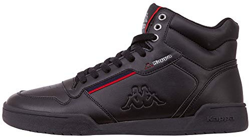 Kappa Unisex Hoher Sneaker 242764 schwarz, Schuhgröße:45 EU