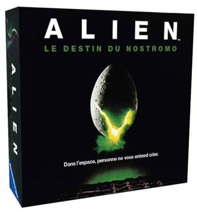 Ravensburger - Alien Le Destin du Nostromo - Jeu de société Famille et Adulte - Jeu de stratégie et coopératif- 1 à 5 Joueurs dès 10 Ans - 27346 - Version française.