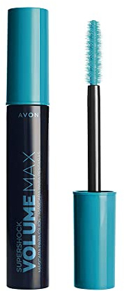 Avon SuperShock Volume Loader Mascara Brown Black, with Lash Primer Technology for All-Day Lash Volume, 10ml