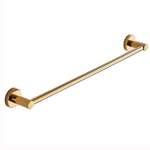 Towel Rail for Bathroom, Luxury Towel Bar Rails,Stainless Steel Single Rod,Wall Mounted Towel Holder Polished Silver Finish,30cm-80cm Towel Rail(SZ:30cm) (Color : Multi Colored, Size : 80cm)