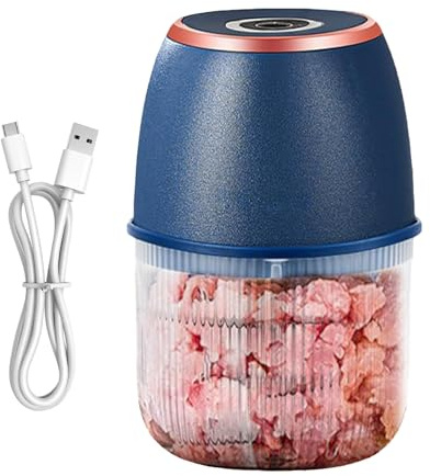 Picadora Eléctrica: Molinillo Compacto Para Encimera, Molinillo De Especias, Accesorio Resistente Para Frijoles Y Verduras, Artículo De Preparación Duradero | Excelente Dispositivo Compacto Para Hierb
