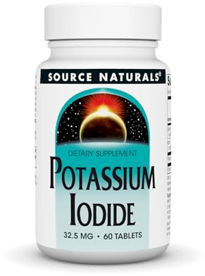 Source Naturals Potassium Iodide, 32.5 mg - 60 Tablets