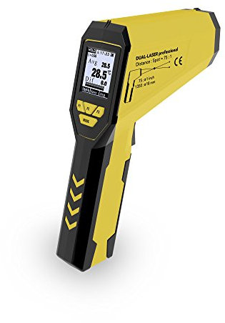 TROTEC TP10 Infrarot-Thermometer (-50 °C bis + 1.850 °C) Profi-Pyrometer Messtechnik Messen