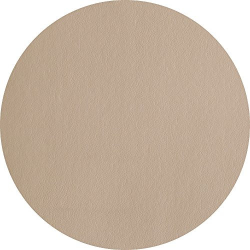 ASA Leder Tischset, PVC, beige, 38 cm