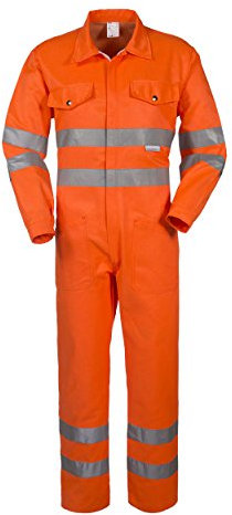 lucentex Tuta Alta Visibilita' Catarifrangente Arancio 09 Classe 3 A40117 (48)