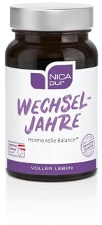 NICApur Wechseljahre | mit Vitaminen, Mineralien & Pflanzenextrakten | 30 Kapseln, 10345