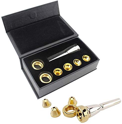 Bocchino Tromba Set - Tubo Strumento Accessorio Multifunzione Musical con Conservazione Scatola - 1set