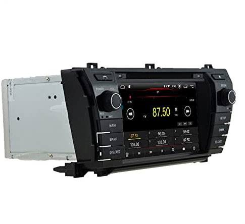 SFUO WiFi GPS Navigation 2 Radio DIN Radio Multimedia Stéréo Auto Audio Dsp Android 11 DVD Le Joueur Convient à Toyota Corolla 2014