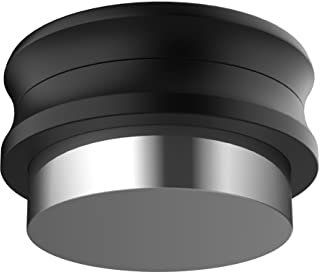 Normcore 53.3 mm Push-Tamper - Kaffeepulver-Verteiler - Base Flat 53,3 mm Tamper - Edelstahl Espresso Tamper mit Aluminium Matte