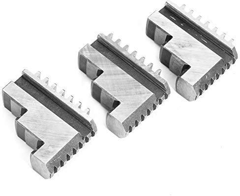 3 Pezzi K11-125 Tornio Chuc Ganascia Interna 5 Pollici Mandrino 20CrMnTi Metallo Ad Alta Resistenza Mandrino per Tornio Mandrino a Scorrimento Mandrino