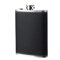 Heanvmyss Flacon de Hanche Portable,Flasques a Alcool en Acier Inoxydable,Flasque Whisky 8 oz,Bouteille d'Alcool,Flasques de Poche,Flacons a Liqueur pour Randonnée,Camping,Fête,Cadeaux,Escalade(Noir)