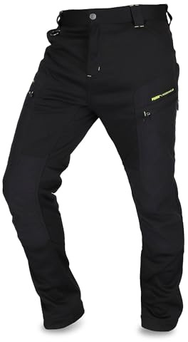 PUMA Workwear ProOne Alpine Pantalon doublé pour homme - Pantalon d'extérieur pour homme - Pantalon softshell coupe-vent et imperméable - Pantalon de travail élastique - Pantalon de randonnée pour
