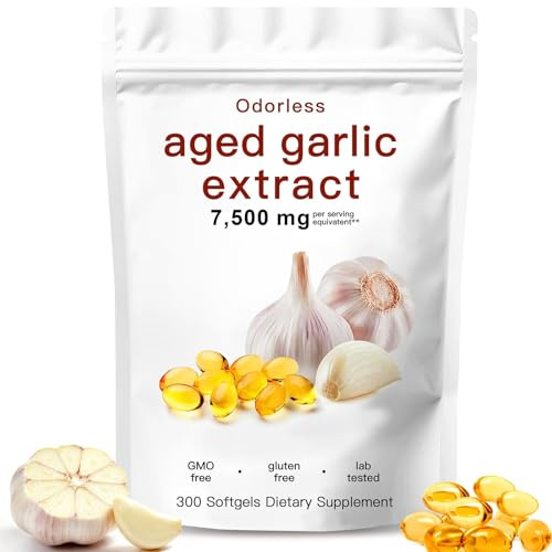 Gardenika Estratto di aglio invecchiato -300 Conteggio, Vitaris aglio invecchiato 24 mesi, Ingredienti naturali, per Uomini e Donne (1)