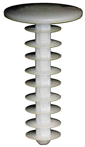 Dübelstopfen 'RL' 80 mm, transparent/Btl a 100 Stück