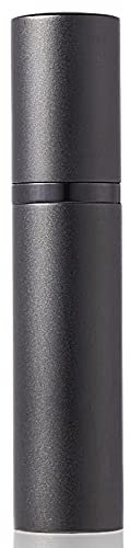 AsaNana 9ML Parfümzerstäuber nachfüllbar, Befülltechnik ohne Trichter leer Parfüm Zerstäuber Sprühflasche für Reise Handtasche unterwegs(Schwarz)
