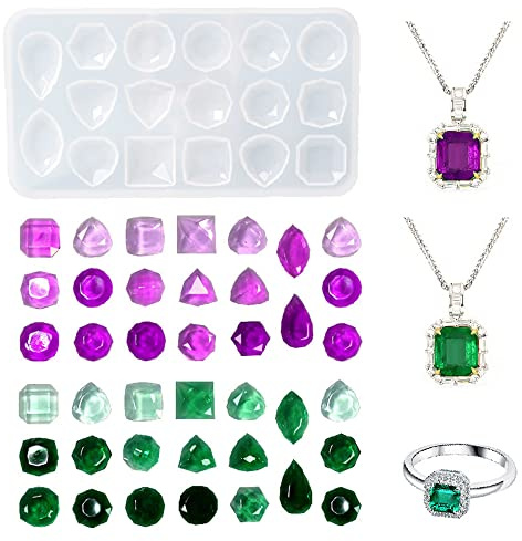 Nifocc Cabochon - Stampo in resina epossidica per gioielli fai da te