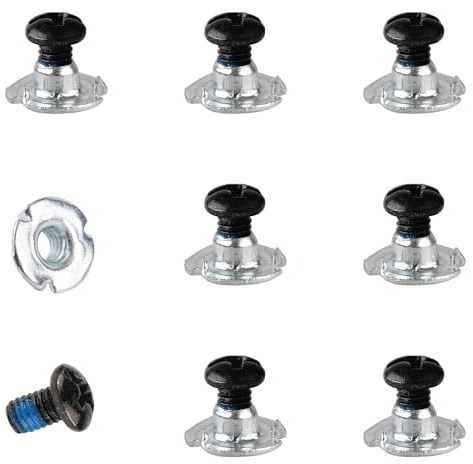 16pz Viti per Attacchi Snowboard, M4x7,5mm Hardware Metallo per Sci - Accessori da Snowboard