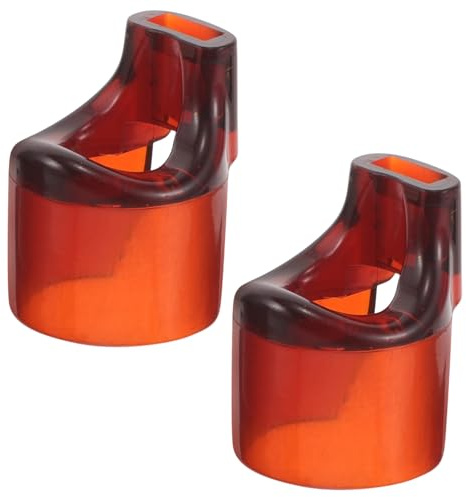 FUNOMOCYA Boquilla de Flauta Musical Compactas y Portátiles Accesorio Fácil de Resina 2 Piezas para Principiantes y Profesionales para Practicar en Casa o Escuela