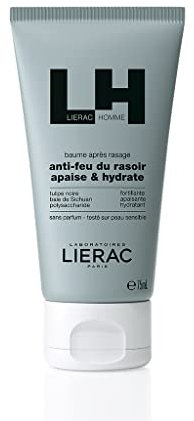 Lierac Homme Balsamo Dopobarba Anti-irritazioni, Idratante e Lenitivo, per Tutti i Tipi di Pelle, Formato da 75 ml