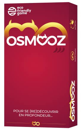 ATM Gaming OSMOOZ Red - Jeu Couple - Jeux de société - Jeu de Carte – Cadeau Anniversaire Femme – Cadeau Homme - Cadeau Couple Original – Idée Cadeau Couple Saint Valentin 2024