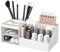 CALIYO Kosmetikorganiser Make up Organizer, Lippenstift-Rack, Büro-Schreibtischbox, Haushalts-Kunststoff-Schubladen-Aufbewahrungsbox, Schminktisch Organizer für Organisieren Kosmetik Lippenstif