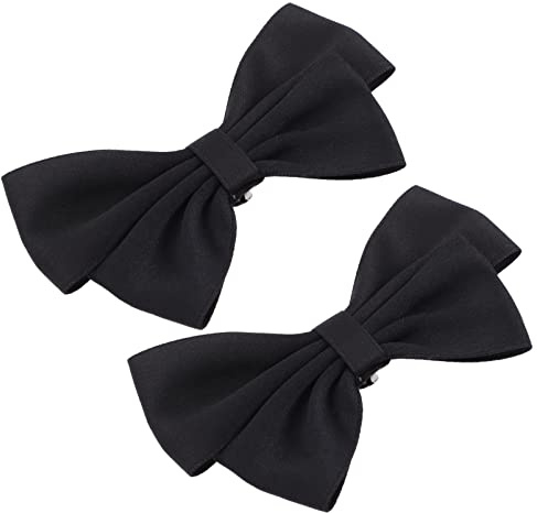ERINGOGO Clip Práctico y Conveniente para Zapatos Lazo Elegante de Tejido y Acero Inoxidable para Decoración en Bodas y Sesiones de Fotos Urbanas