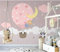 3D Wallpaper Ed Pink Balloon Panda Sternenhimmel Fototapete Hintergrund Wandfarbe 3D 3d Tapete Wanddekoration fototapete wandbild Schlafzimmer Wohnzimmer-430cm×300cm