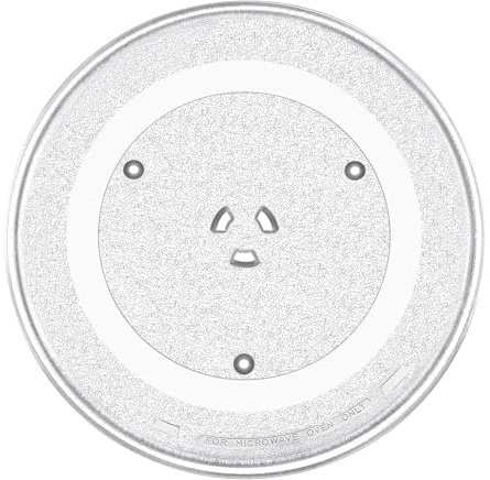 SPARES2GO Universal Microwave Turntable Plate 6 Lug Fixing Y Type Glass Dish Tray (14 / 36cm / 360mm)