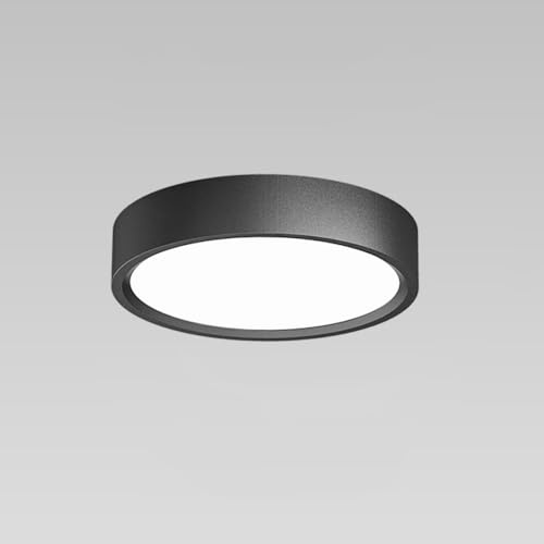 Downlight ultrafino nórdico, luz de techo LED pequeña redonda de 5 W 7 W, luz de pasillo de aluminio para el hogar, foco de techo de entrada para pasillo de entrada, iluminación de vitrina mural de ho
