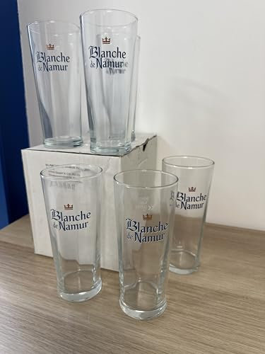 Générique Lot 6 verres bière blanche de namur, 25 cl, neuf