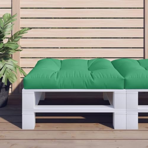 Xichuzi Cojín para sofá de palets de Tela Verde 80x80x12 cm, Cojin Suelo, Palets Terraza, Cojin Palets, Cojines De Exterior - 360496