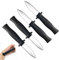 4 Pièces Faux Couteau Retractable, Faux Couteau, Couteau Retractable, Couteau Plastique, Faux Couteaux Scream, Faux Couteau Halloween, Poignards Disparaissants pour d'halloween Trucs de Magie Party