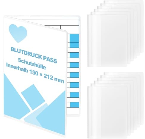 12 stycken ID-kortfodral A6 vaccinpass fodral dubbelfodral skyddsfodral skolID 150 x 212 mm vaccinkort fodral vattentätt kortfodral för vaccinbok pass studentkort
