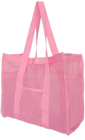 syayw Sacs de plage - Sac de plage pour femme, étanche au sable, réutilisable, organisateur de jouets grand sac de rangement pour, natation, vacances, camping, croisière, voyage en famille été