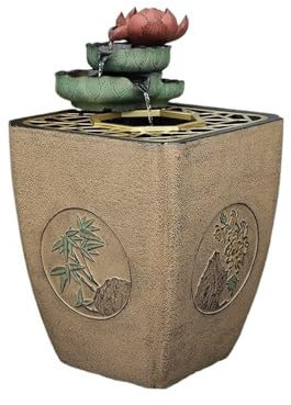 Floor-Standing Fountains Indoor Living Room Balcony Outdoor Circulating Water Landscape Fountain Floor to Ceiling Landscape Decoration Home Accessories