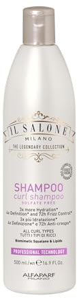 Alfaparf Milano Il Salone Curls Champú 500 ml – Champú para cabello rizado