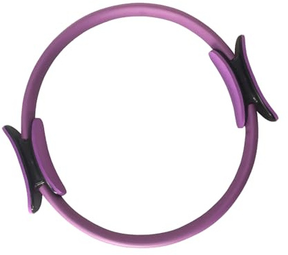 Zambuph Anneau de Pilates de qualité supérieure pour Femmes et Filles, Portable et Efficace pour l'entraînement Complet du Corps, Cercle Fitness Yoga PP, Violet