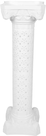 POPETPOP Pilar Romano Hueco Decorativo de Plástico para Bodas, Jarrón de Flores Estilo Columna, Suministros para Decoración de Área de Bienvenida, Accesorio Ligero y Estilo Aleatorio