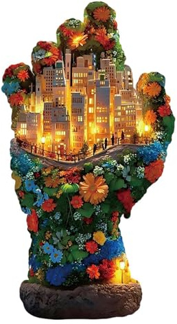 Madera Juguete Educativo con Diseño de Palmera | Puzzle de Madera para Adultos para Apartamento, Dormitorio, Hogar, Reuniones, y Vacaciones
