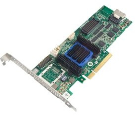 Adaptec RAID 6405 2271100-R 6Gb/s SATA/SAS 4 internal ports w/512MB cache memory Controller Card, Kit
