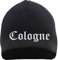 HB_Druck Cologne Beanie Mütze - Altdeutsch - Bestickt - Strickmütze Wintermütze Einheitsgröße Schwarz