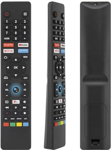 NEW RM-C3250 RMC3250 Voice Remote Control for JVC Smart 4K UHD Ultra HD HDR LED LCD TV, with 5 Shortcut Buttons LT-32CA690 LT-32CA790 LT-40CA790,No Setup Required