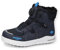 Dockers by Gerli Unisex - Kinder Combat Boots, Jungen,Mädchen Stiefeletten,wasserabweisend,warm gefüttert,uebergangsschuhe,Navy,38 EU