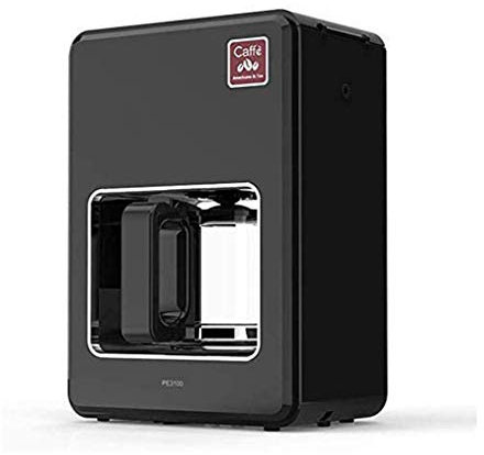HWSY Machine à café, cafetière programmable de 1 200 ML avec Fonction Anti-Goutte, Machine à café Filtre avec pichet isolé, Fonction minuterie, sélecteur d'arôme, Noir, pour cuisinière à Expresso (C