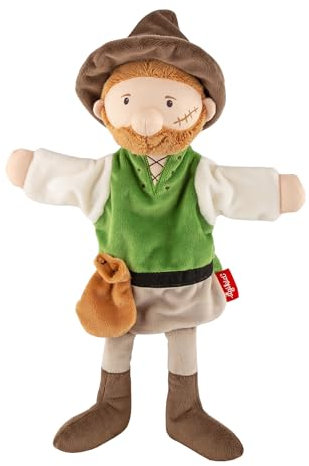 sigikid 43347 Handspielpuppe, grün/Räuber, OneSize