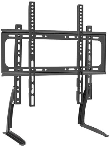 IONQXIDLD TV-Ständerbasis, geeignet for 55 Zoll, 65 Zoll, 75 Zoll, 80 Zoll Plasma-LCD-Flachbildschirm, höhenverstellbare Monitor-Montagearmhalterung DZX51 (Color : DZ67-DG411)