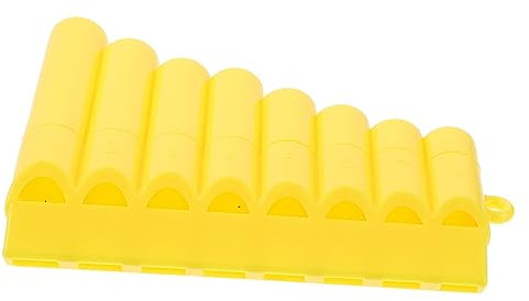 TOYANDONA 8 Mini Panflöte Kleine Panflöte Panflöte Für Anfänger Traditionelle Panflöte Panflöte Panflöte Musikinstrumente Chinesische Panflöte Tragbare Panflöte Schwarzes Abs