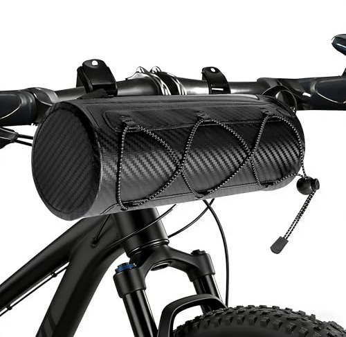 AUMTISC Borsa da manubrio bicicletta impermeabile per mountain bike